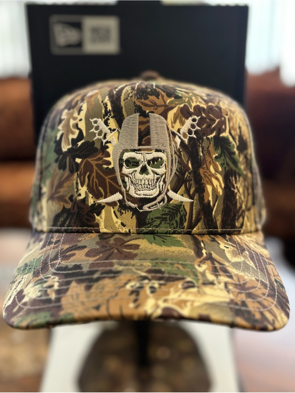 Las Vegas Raiders Real Tree SnapBack Hat